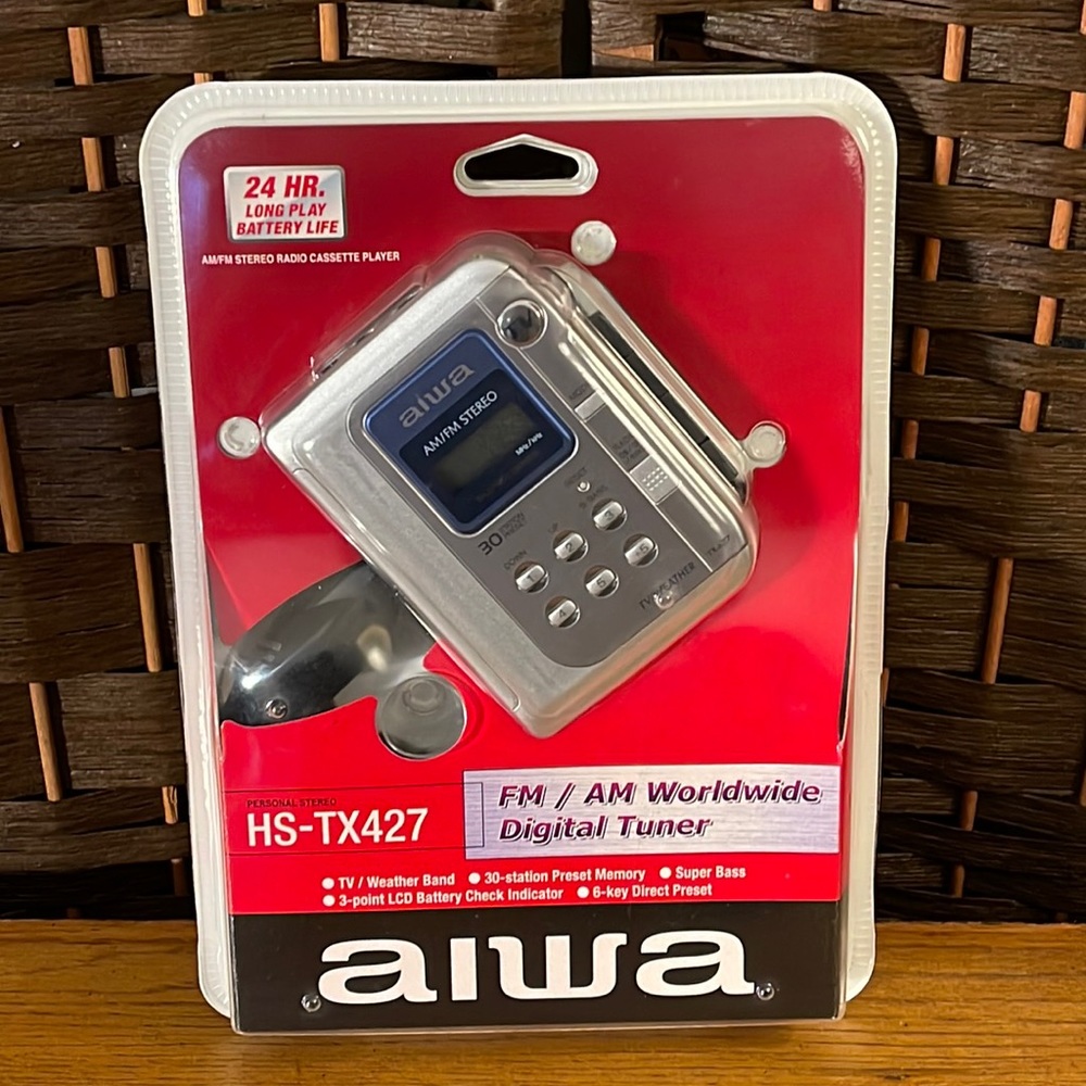 Aiwa Stereo Radio Cassette Player